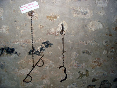 Torture chamber in Comlongon